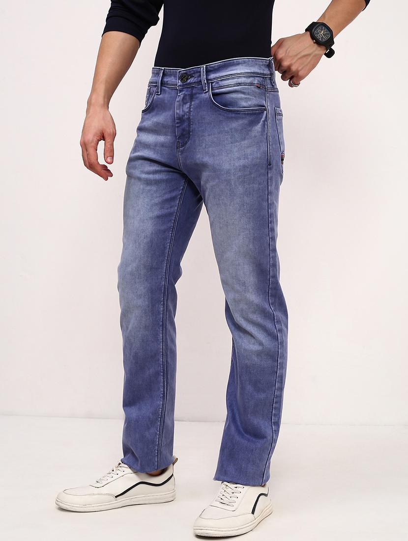 men blue low rise full length jean - 21696161 - Standard Image - 2