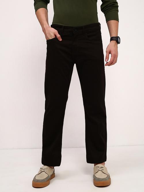 men navy blue low rise full length jean - 21696169 - Standard Image - 0