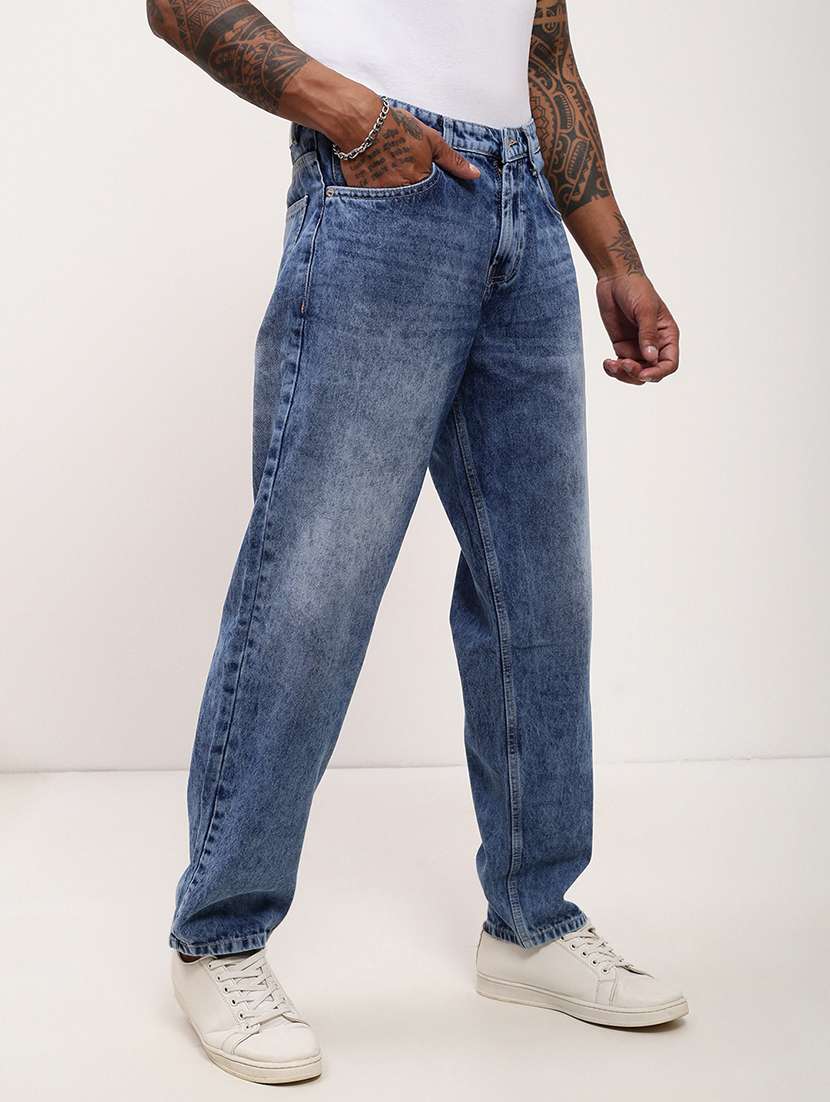 men blue low rise full length jean - 21696175 -  Standard Image - 2