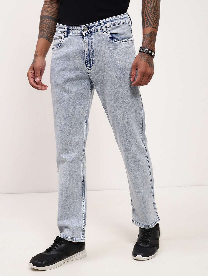men light blue low rise full length jean - 21696176 -  Standard Image - 2