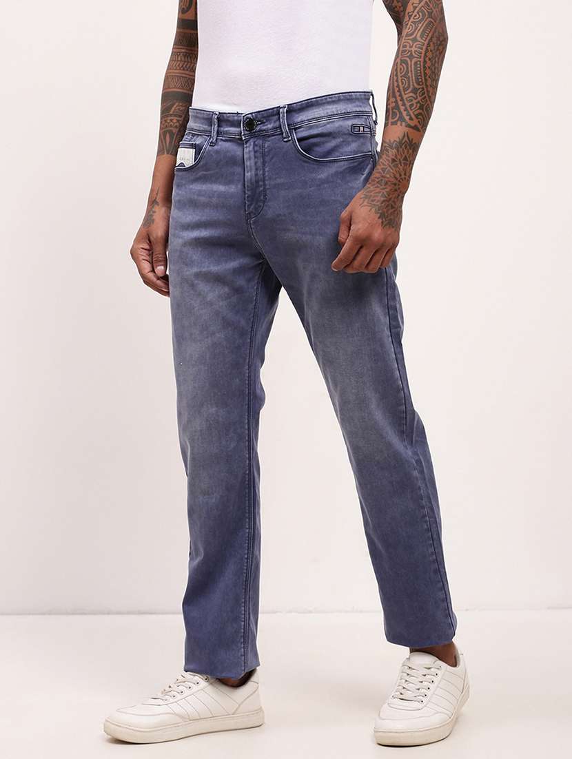 men blue low rise full length jean - 21696182 -  Standard Image - 2