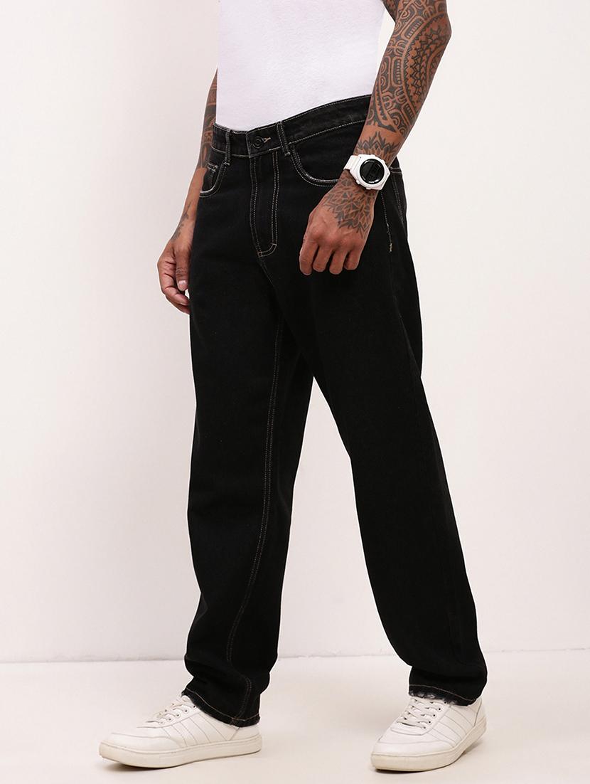 men black low rise full length jean - 21696184 - Standard Image - 2