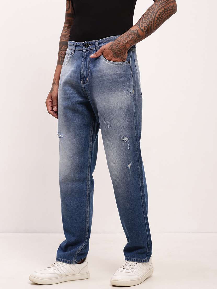 men blue low rise full length jean - 21696187 -  Standard Image - 2