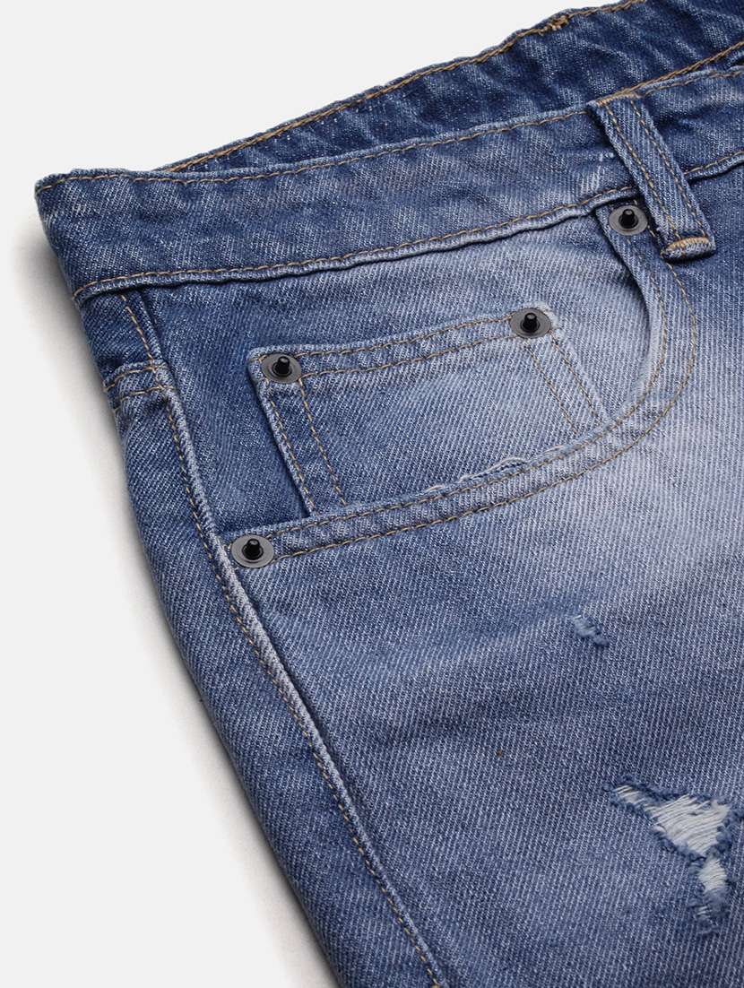 men blue low rise full length jean - 21696187 -  Standard Image - 7