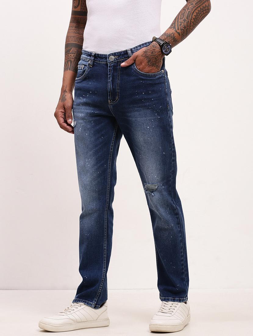men blue low rise full length jean - 21696189 - Standard Image - 2