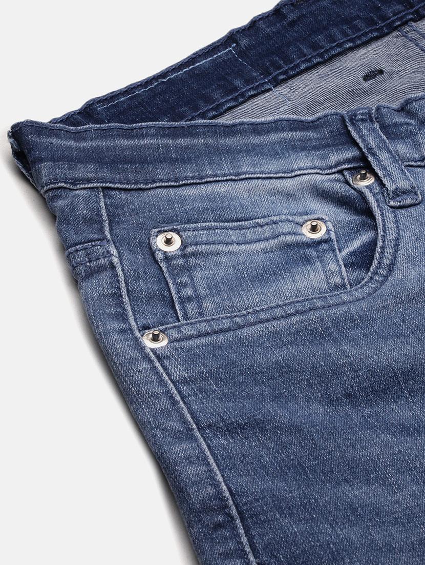 men blue low rise full length jean - 21696192 - Standard Image - 7