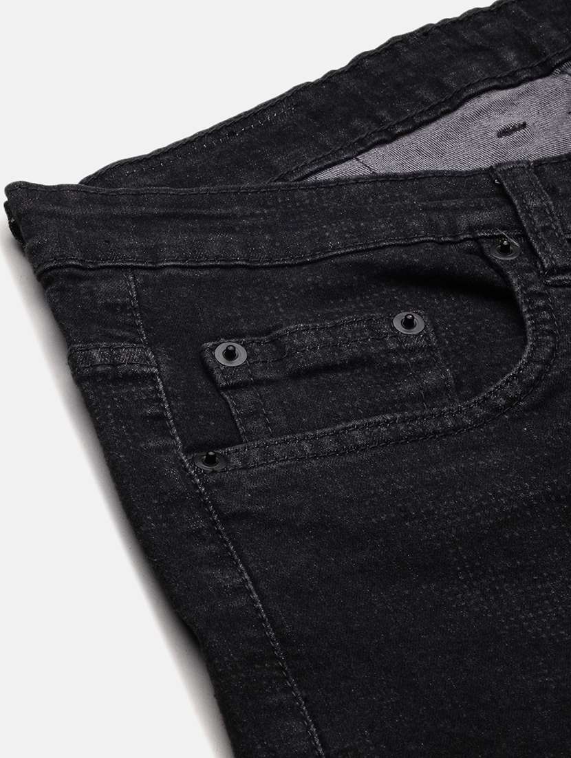 men charcoal low rise full length jean - 21696195 -  Standard Image - 7