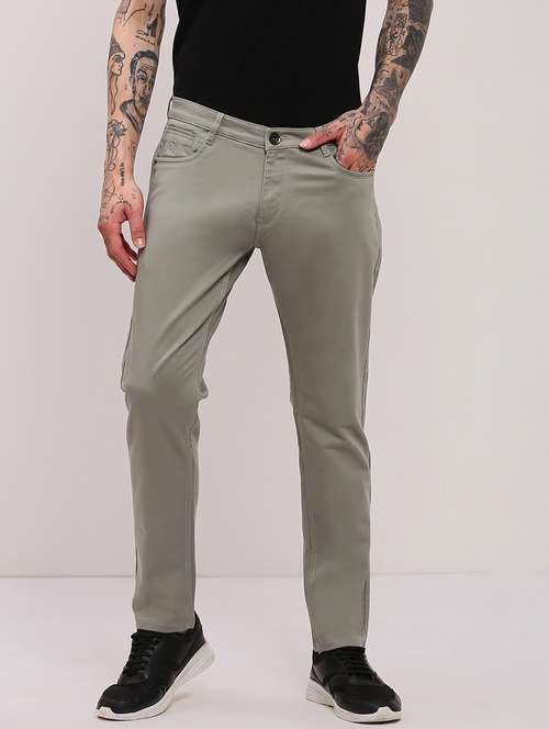 men grey low rise full length jean - 21696205 - Standard Image - 0