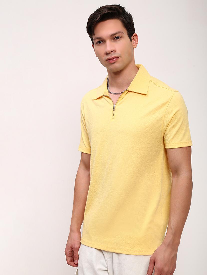 men solid short sleeve polo t-shirt - 21696228 - Standard Image - 2
