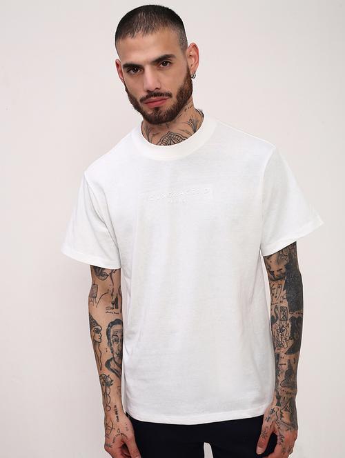 men solid short sleeve regular fit t-shirt - 21696303 - Standard Image - 0
