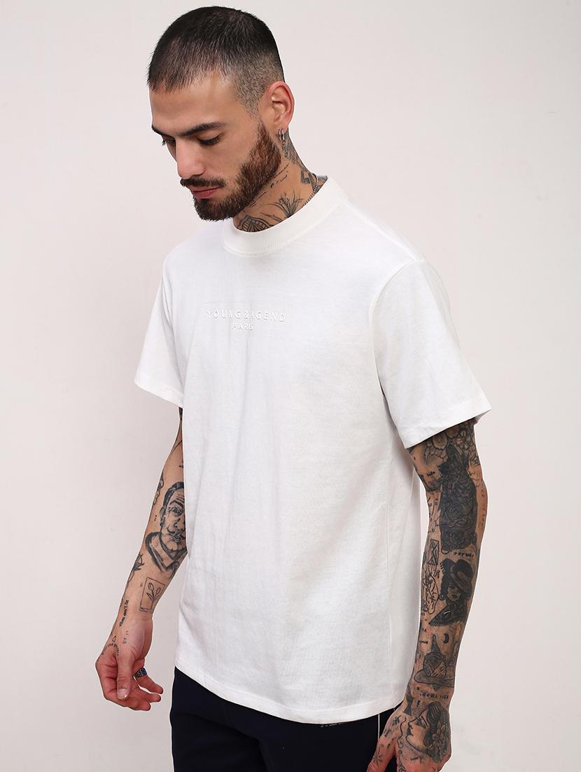 men solid short sleeve regular fit t-shirt - 21696303 - Standard Image - 2