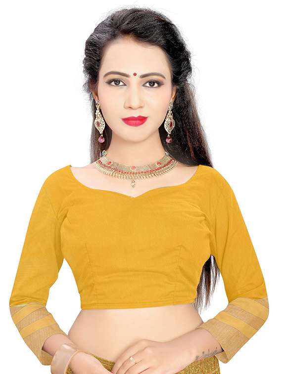 women solid with bordered saree - 21696543 -  Standard Image - 2