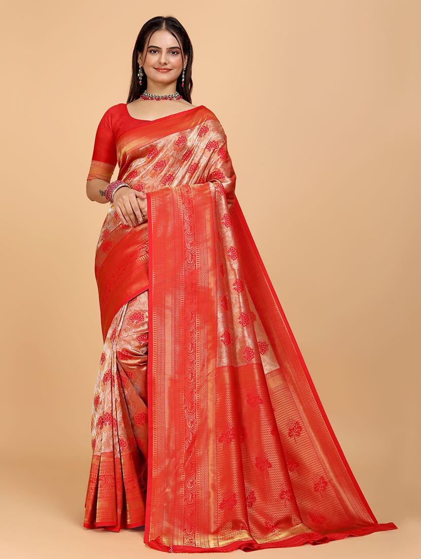 women self design banarasi saree - 21696592 - Zoom Image - 0