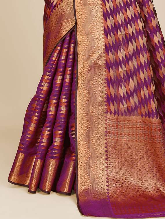 women self design banarasi saree - 21696602 -  Standard Image - 2