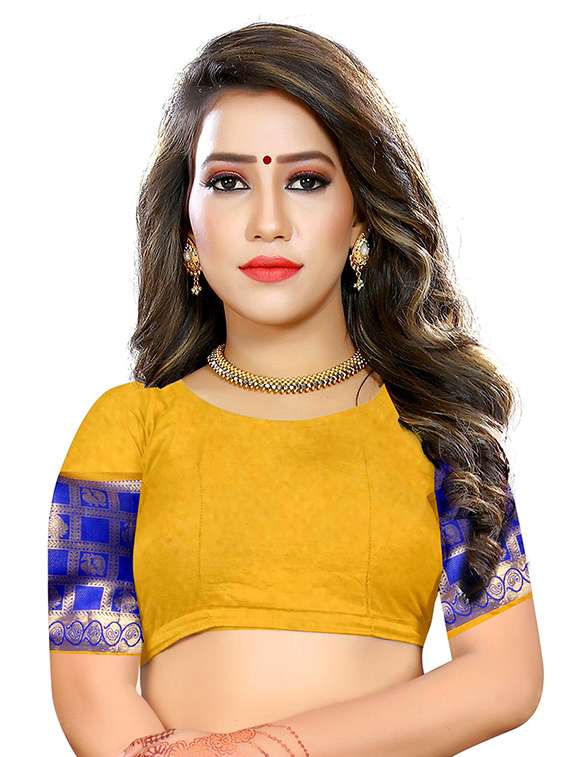 women solid zari bordered saree - 21696633 -  Standard Image - 2