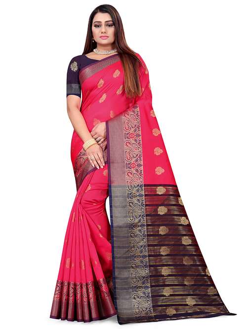 women self designed bordered saree - 21696700 - Standard Image - 0