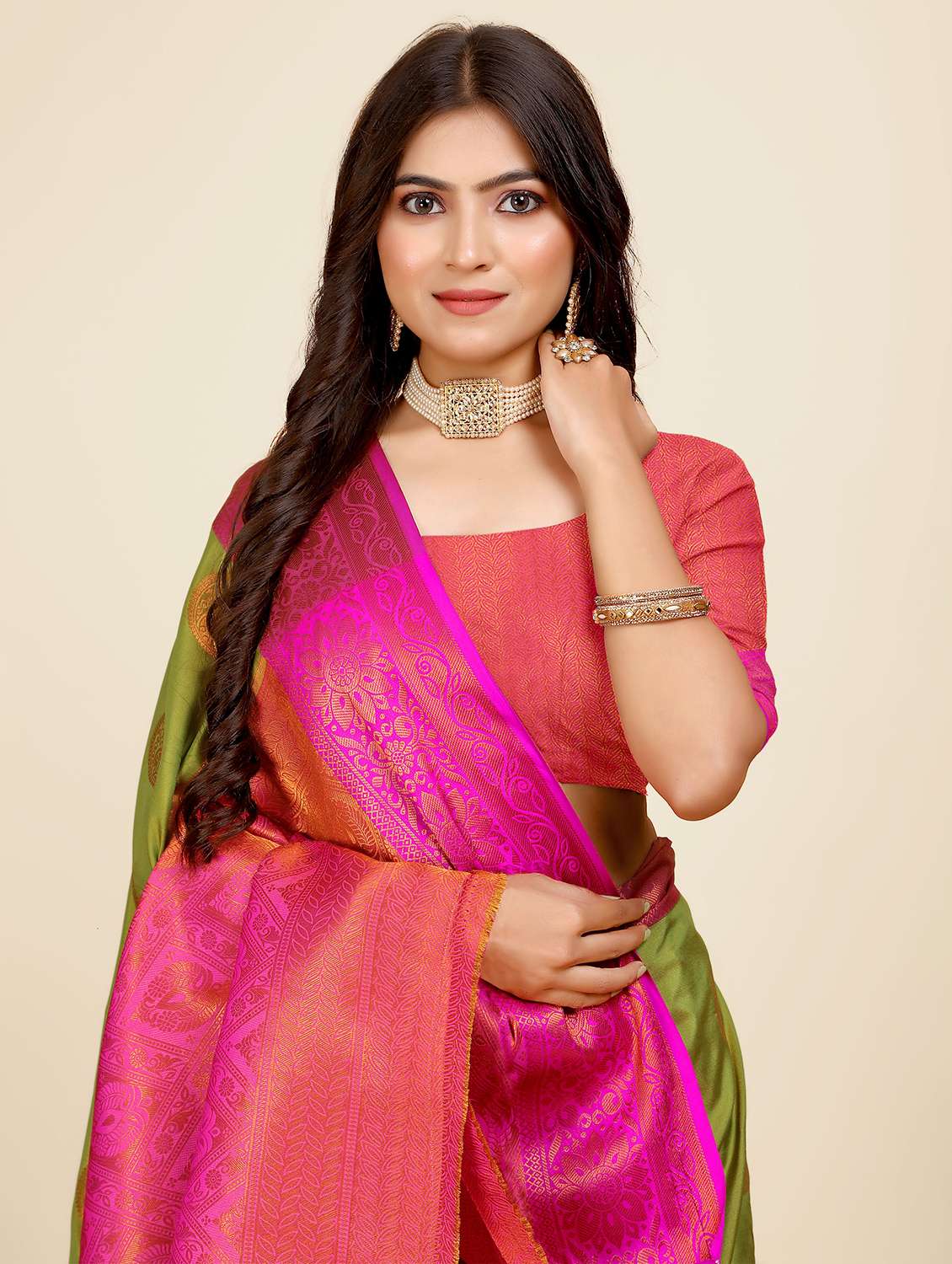 women self design banarasi saree - 21696851 -  Standard Image - 2