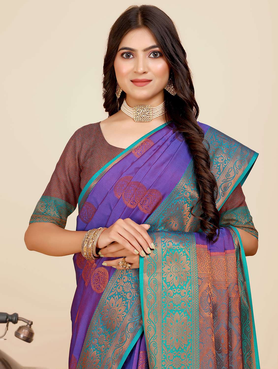 women self design banarasi saree - 21696854 -  Standard Image - 2