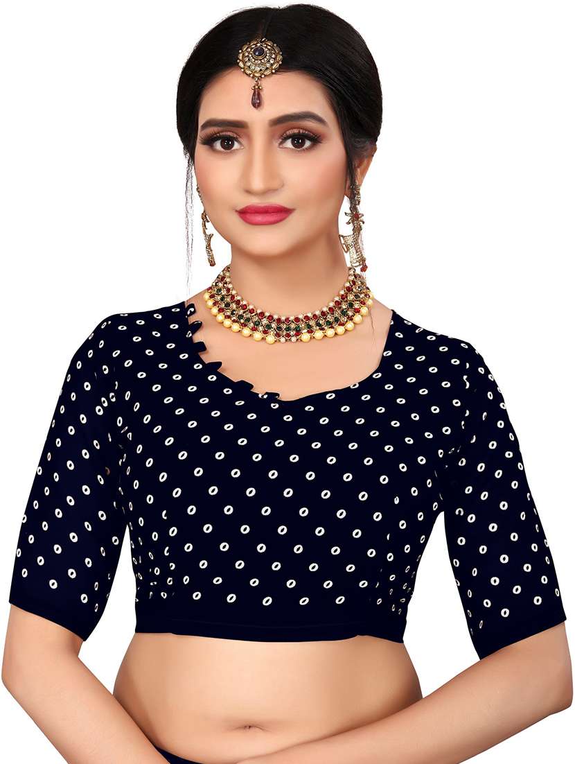 women teal printed saree - 21696876 -  Standard Image - 2