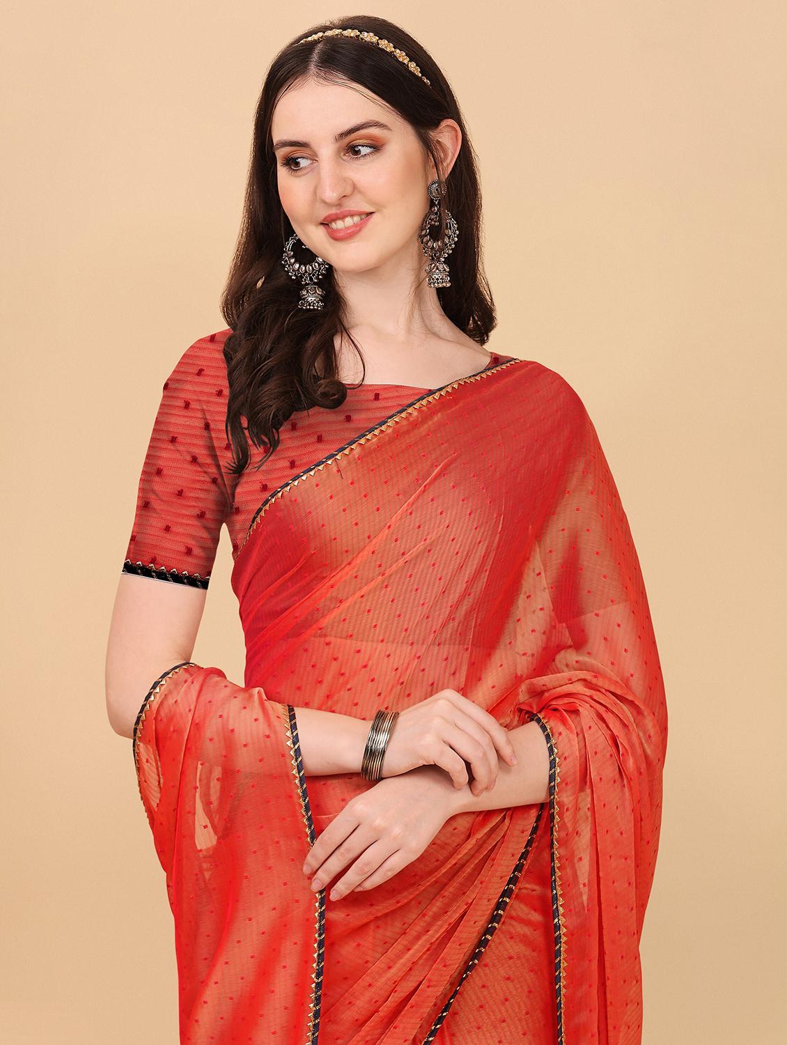 women red self design saree - 21696912 - Standard Image - 2