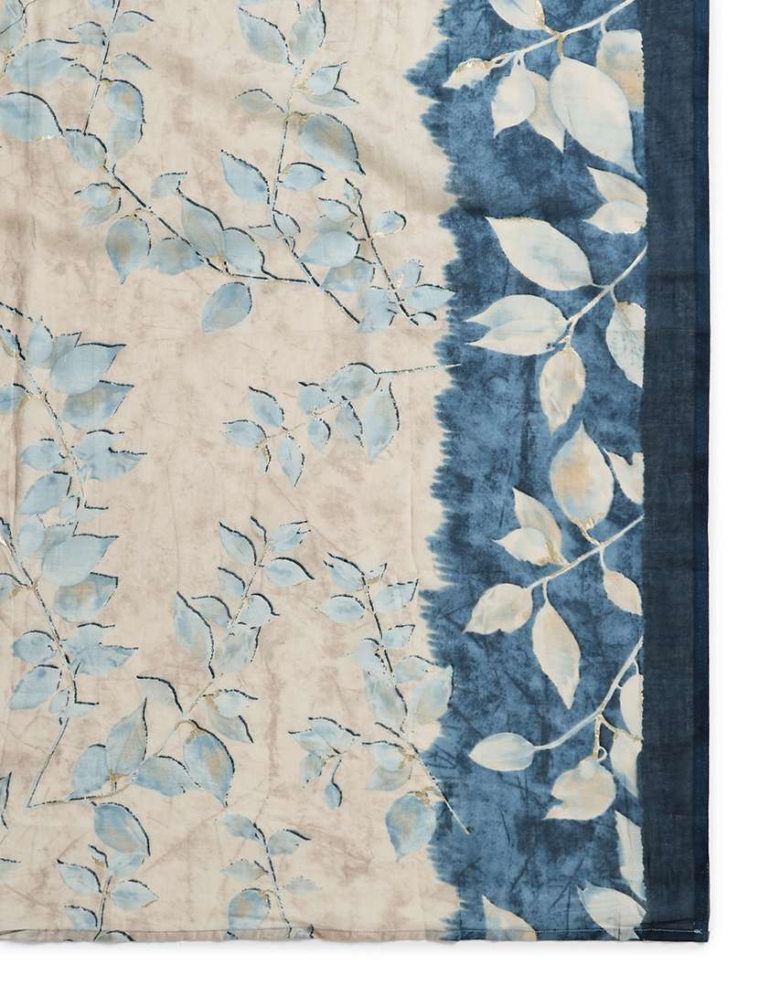 women blue printed sleeveless kurta pant with dupatta set - 21697093 -  Standard Image - 7