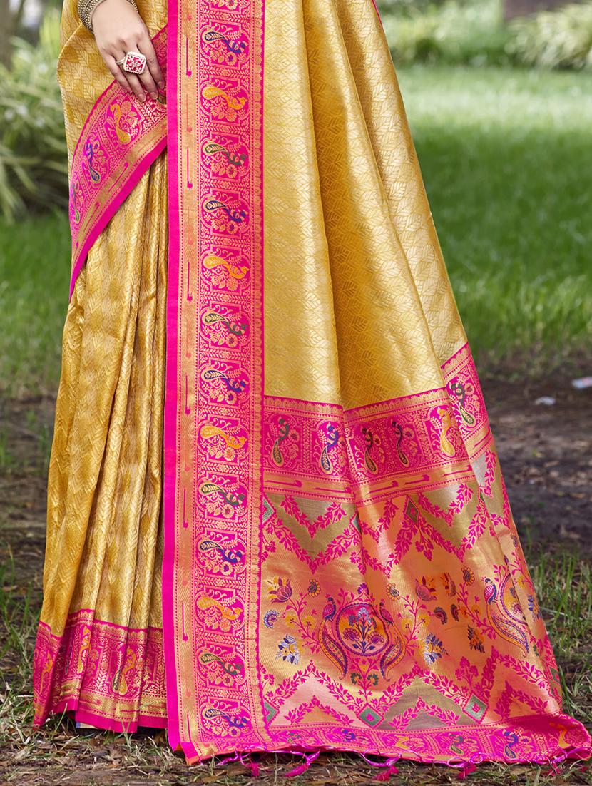 women self design kanjivaram saree with blouse - 21697810 - Standard Image - 2