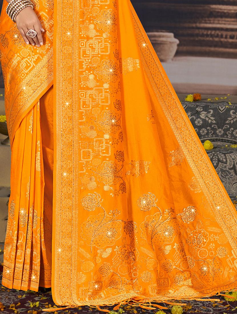 women self design banarasi saree with blouse - 21698224 - Standard Image - 2