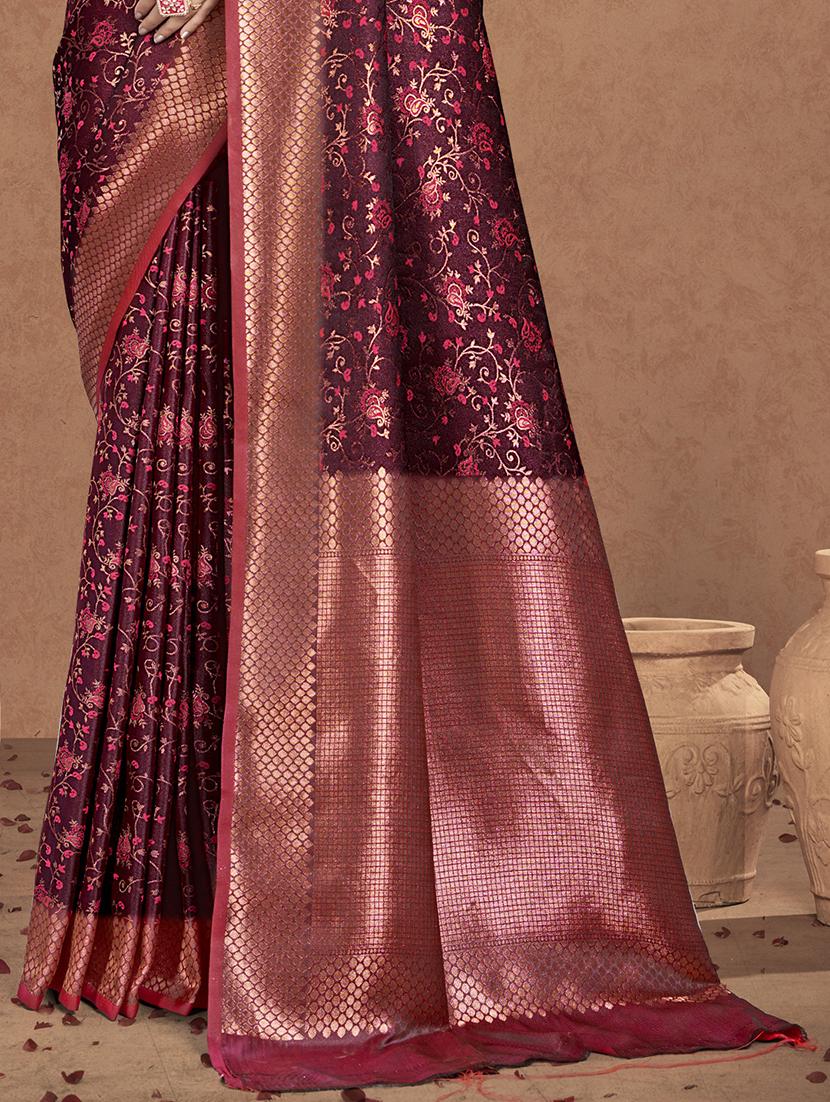 women self design banarasi saree with blouse - 21698268 - Standard Image - 2