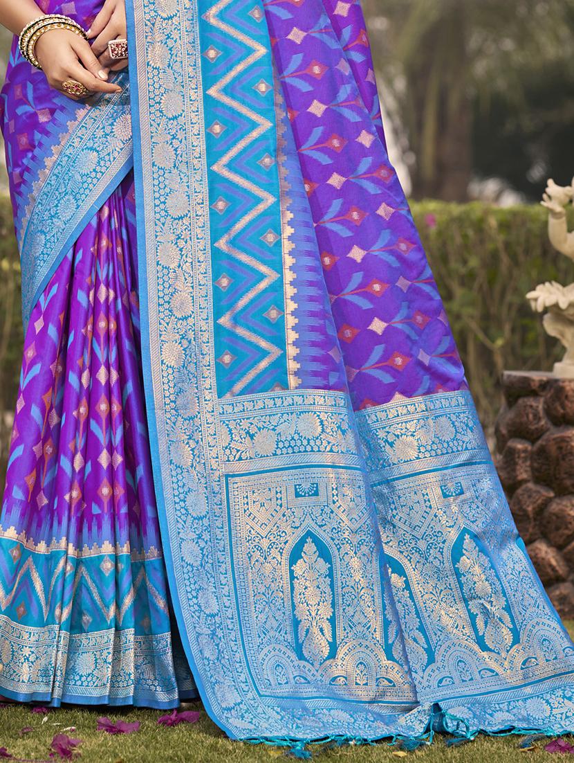 women self design banarasi saree with blouse - 21698304 - Standard Image - 2