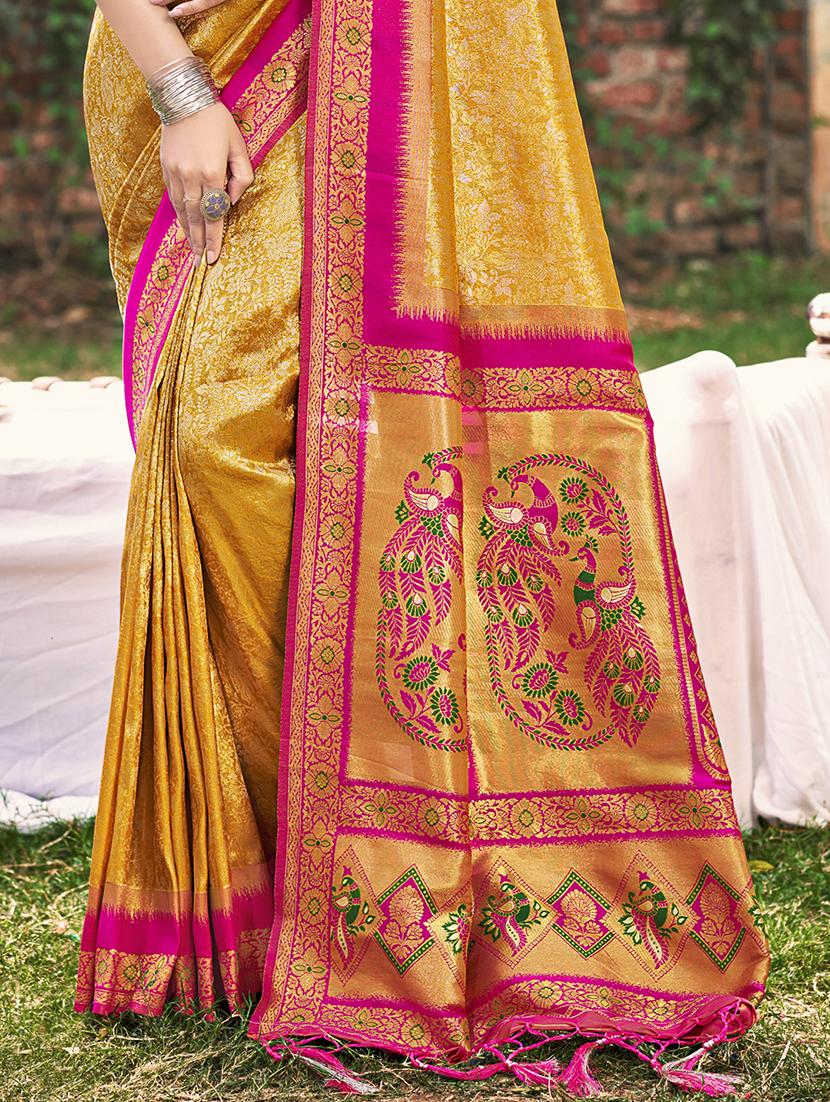 women self design paithani saree with blouse - 21698352 - Standard Image - 2