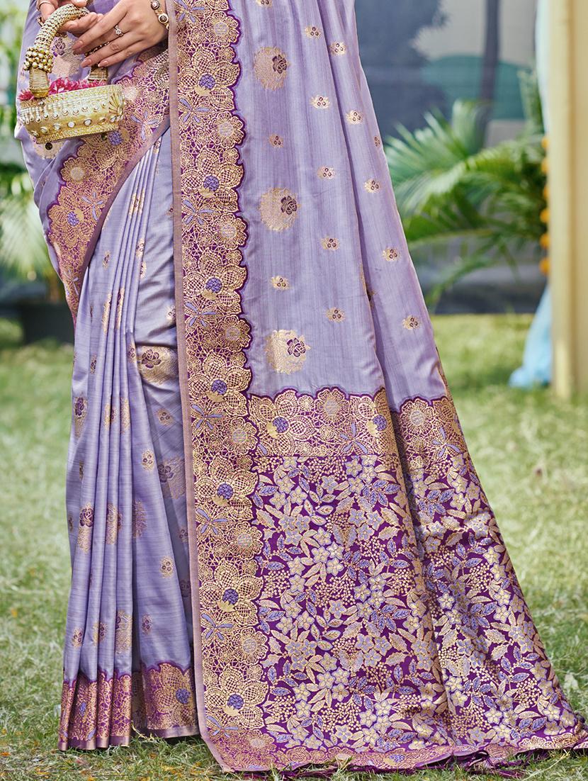 women self design banarasi saree with blouse - 21698360 - Standard Image - 2