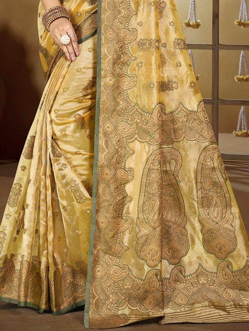women self design banarasi saree with blouse - 21698381 - Standard Image - 2
