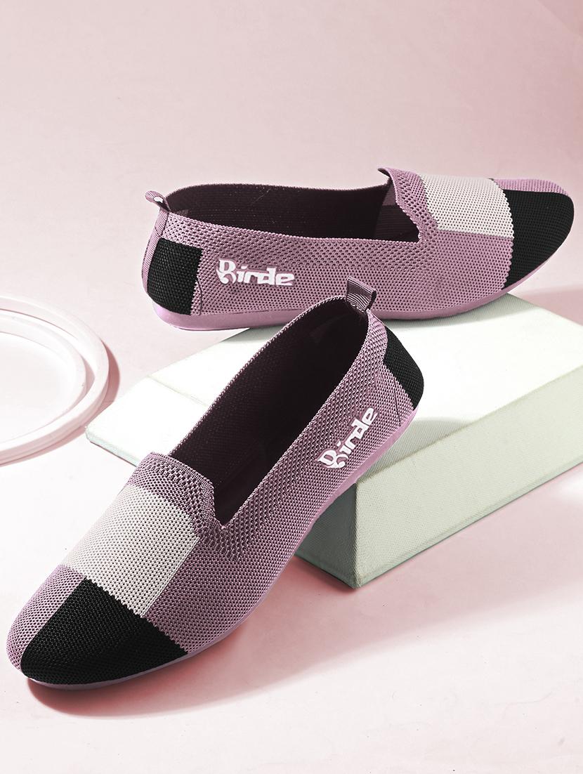 women color block slip on ballerina - 21698802 - Zoom Image - 0
