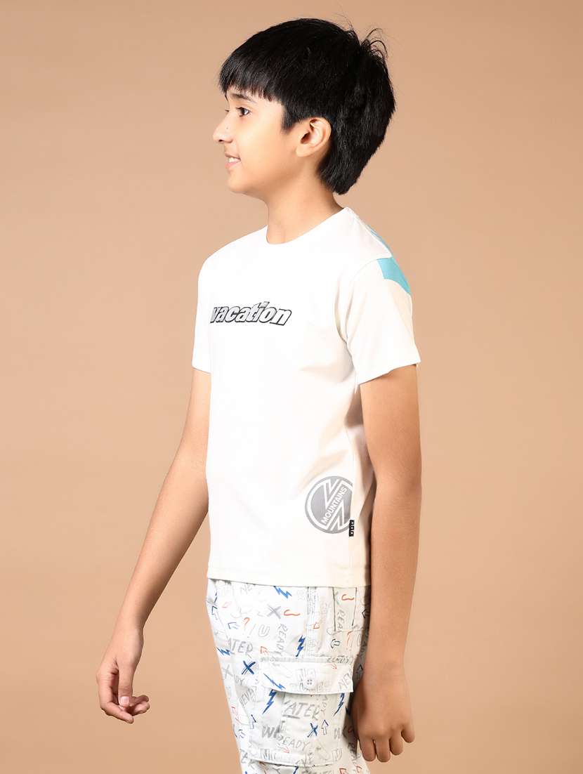 boys printed short sleeves t-shirt - 21698929 -  Standard Image - 2