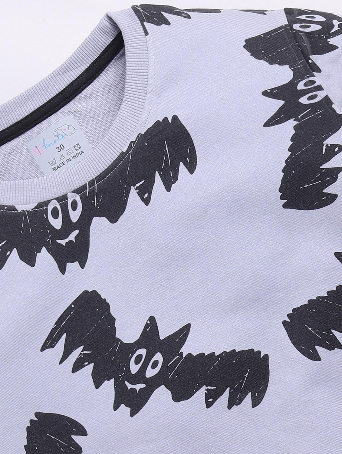 kids printed long sleeve sweatshirt - 21699400 - Standard Image - 2