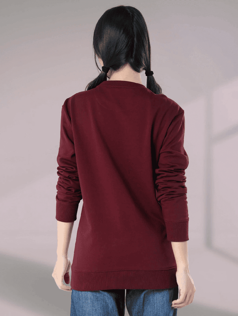 bronze fleece plain sweatshirt - 21699536 - Standard Image - 2
