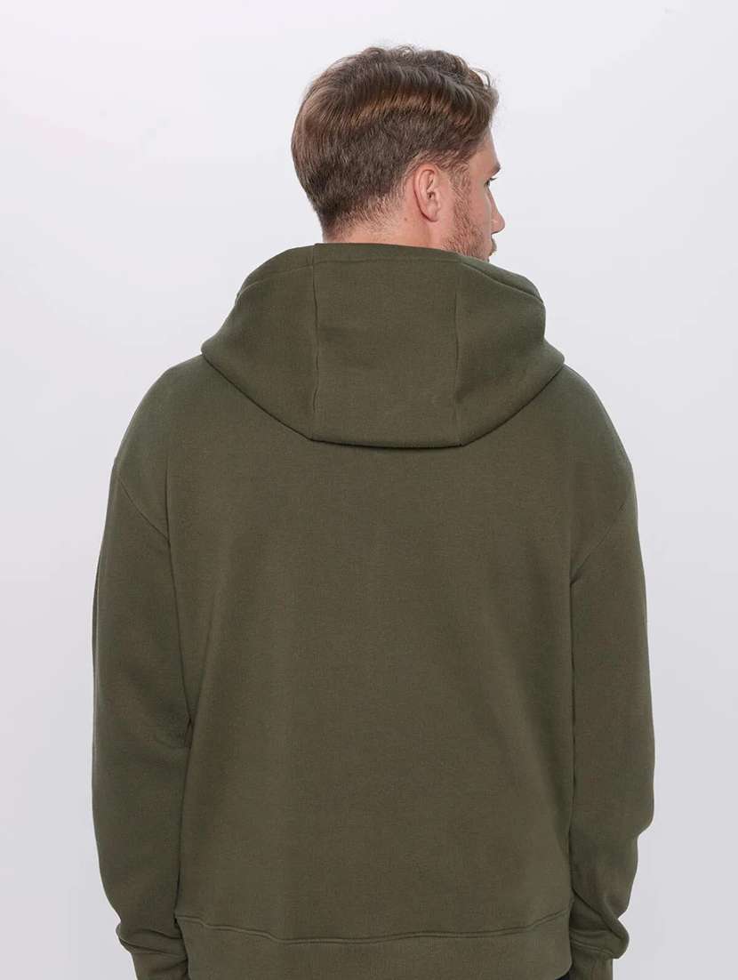 men long sleeves plain sweatshirt - 21699551 - Standard Image - 2