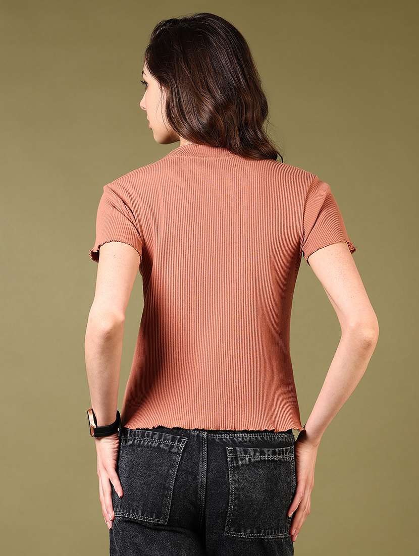 women embroidered short sleeve t-shirt - 21700705 - Standard Image - 2