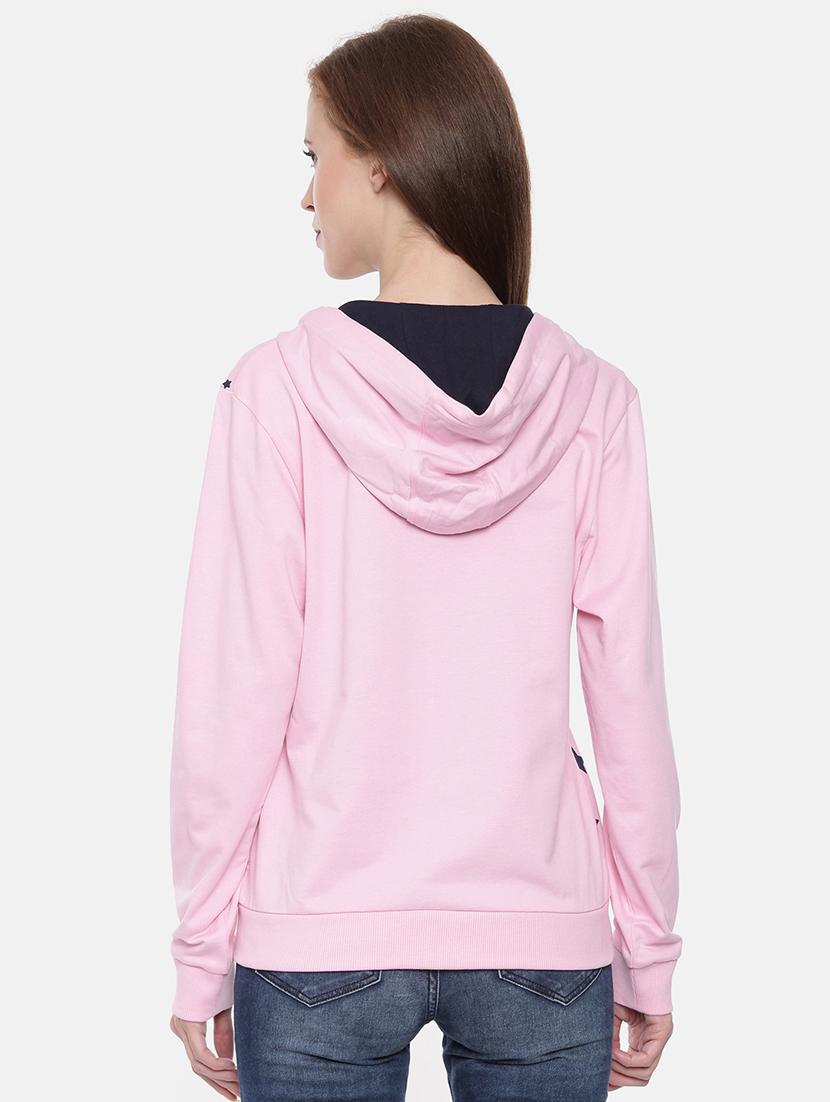 women front print long sleeve sweatshirt - 21700968 - Standard Image - 2