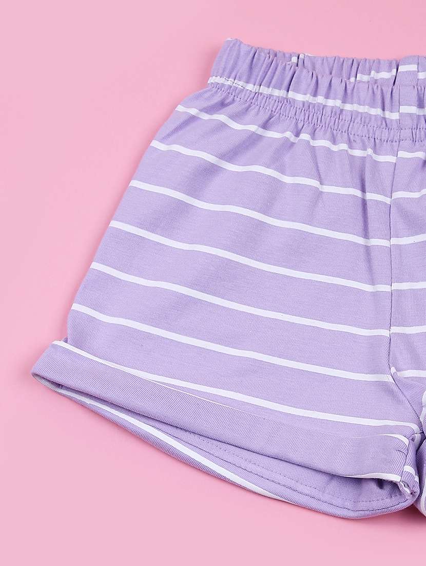 girls striped shorts twin sets - 21703563 -  Standard Image - 2