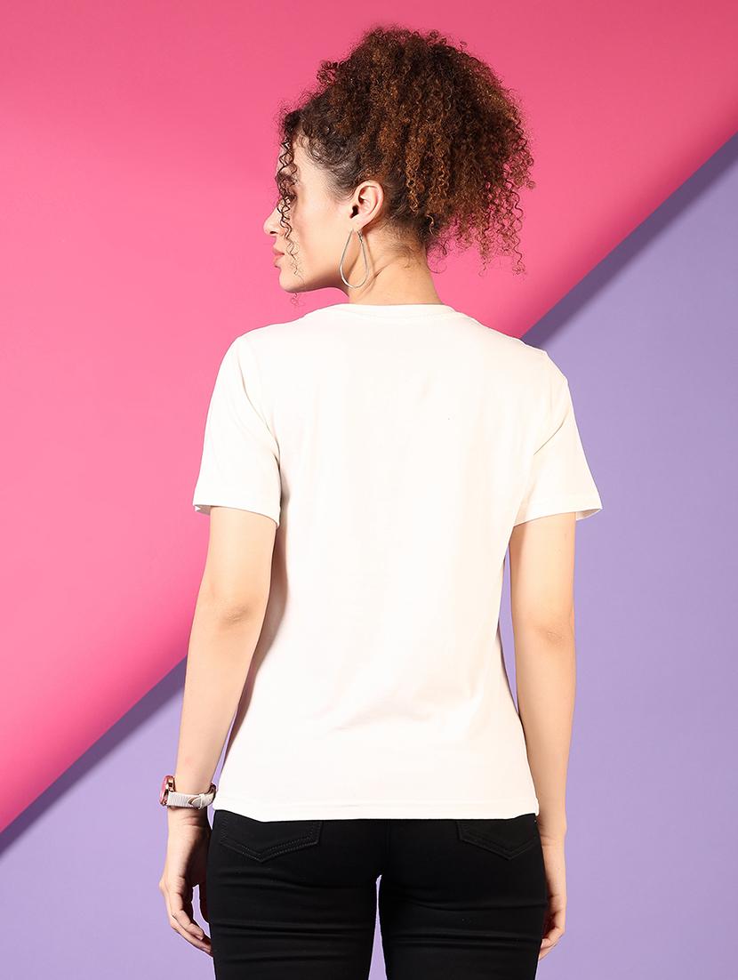 women printed short sleeve t-shirt - 21703570 - Standard Image - 2