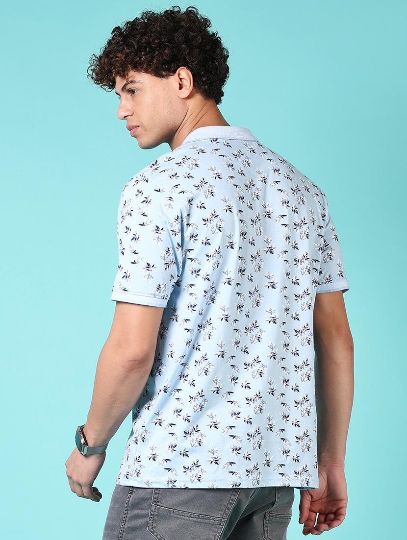 men short sleeves printed polo t-shirt - 21703867 - Standard Image - 2