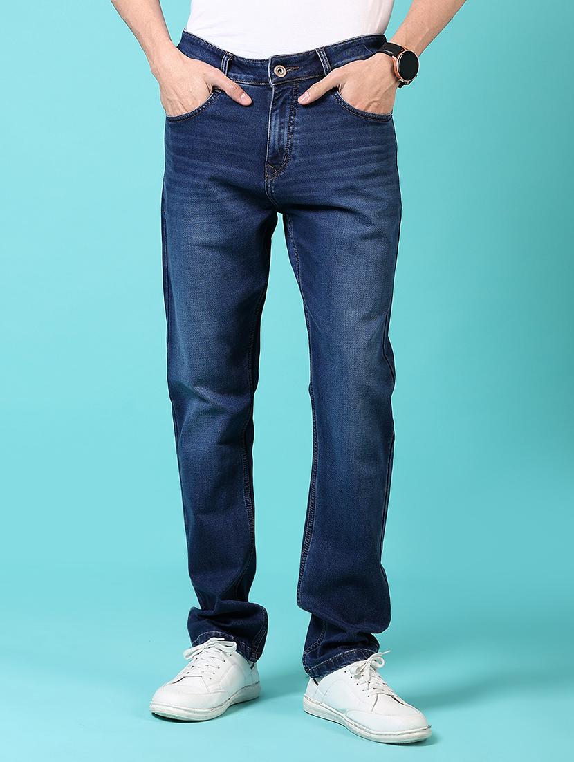 men mid rise plain jeans - 21703903 -  Zoom Image - 0