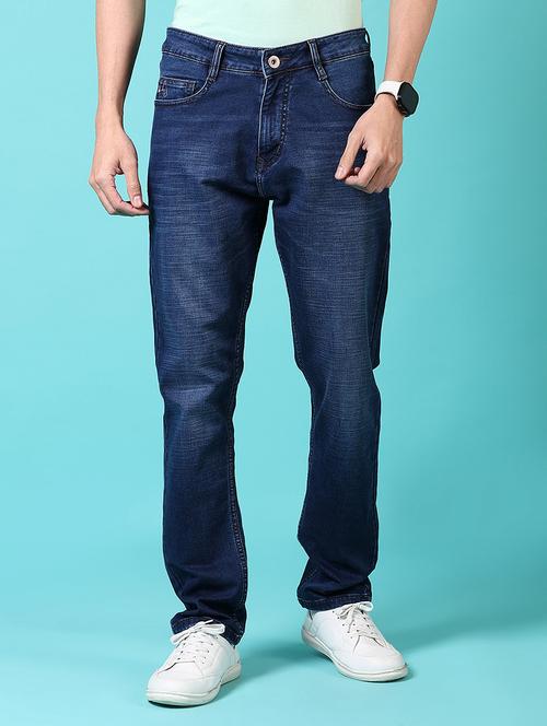 men mid rise plain jeans - 21703907 - Standard Image - 0