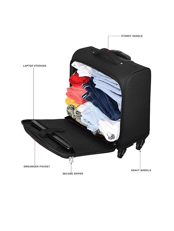 optima small cabin luggage premium overnighter cabin trolley luggage - 21704842 - Standard Image - 2