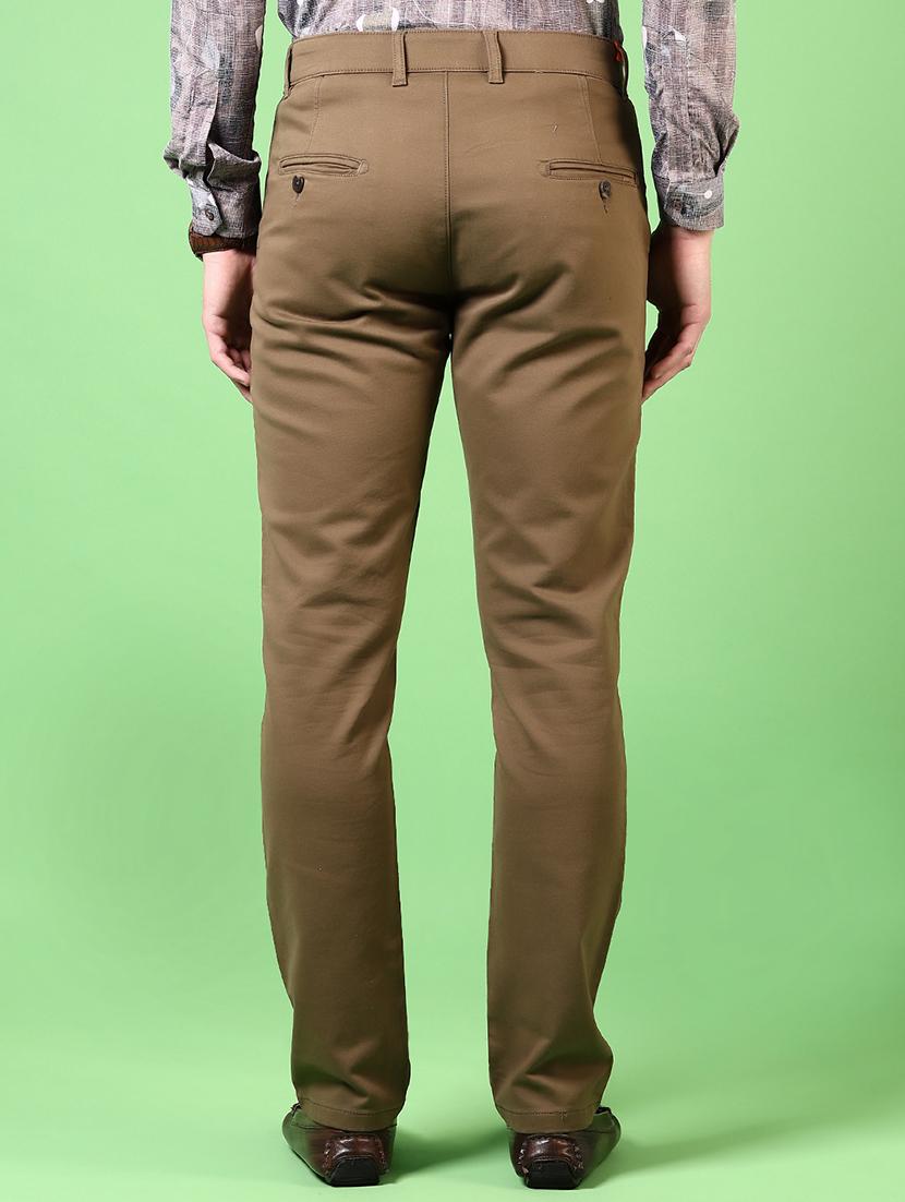 men solid mid rise casual chino - 21705007 - Standard Image - 2