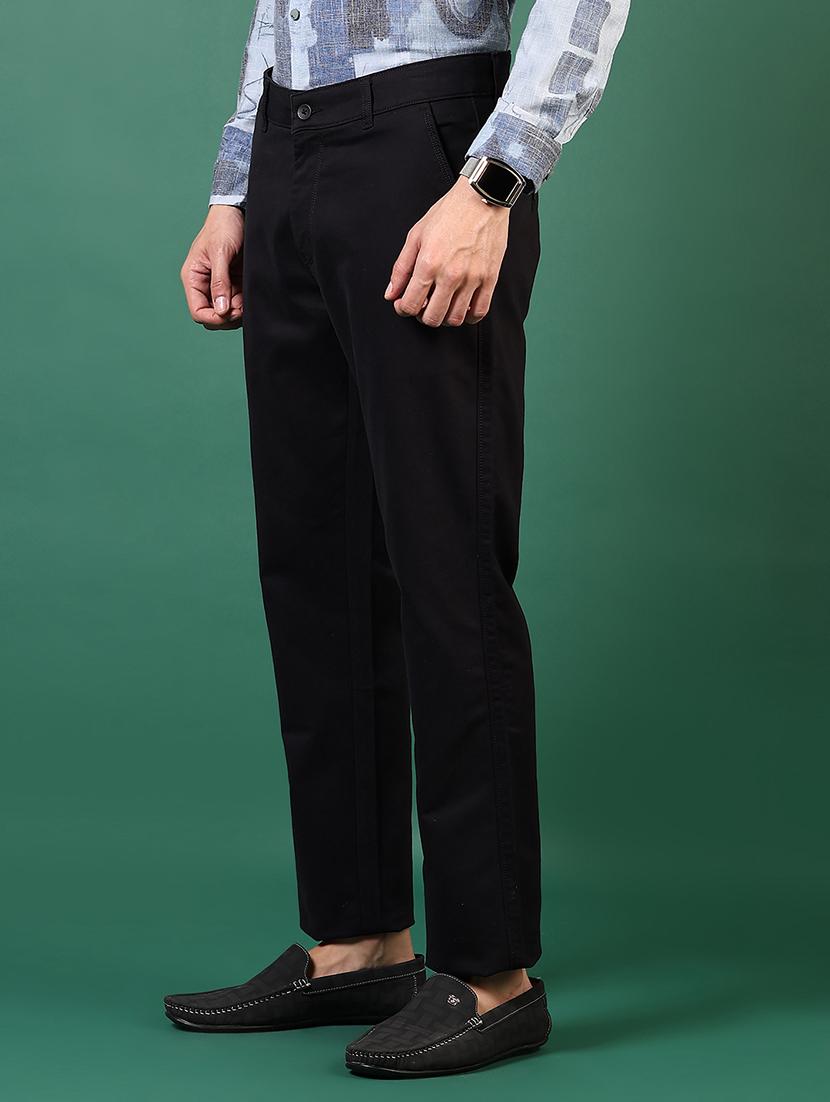 men solid mid rise casual chino - 21705008 - Standard Image - 2