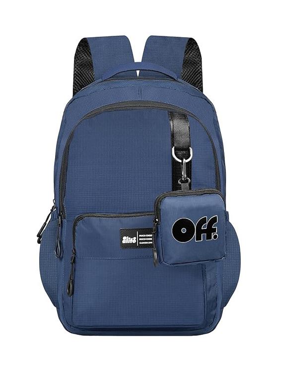women blue solid utility backpack - 21705351 - Zoom Image - 0