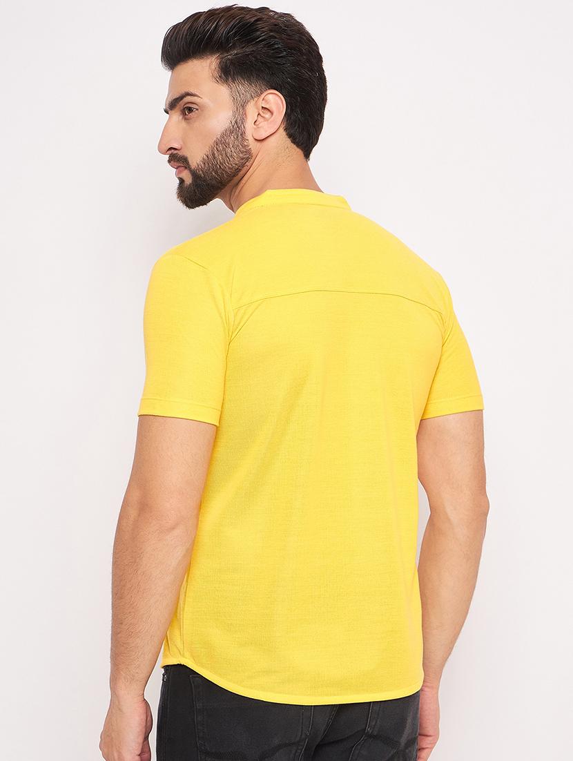 men solid short sleeves casual shirt - 21705469 - Standard Image - 2