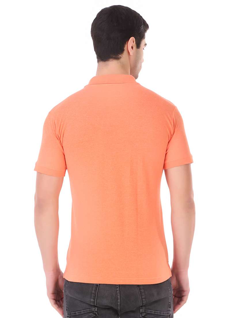 men solid short sleeves polo t-shirt - 21707262 -  Standard Image - 2